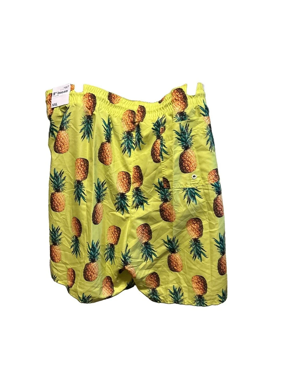 Old Navy Swim XXL NWT Pineapple Men’s  Tropical Summer   Upf  Sun Protection